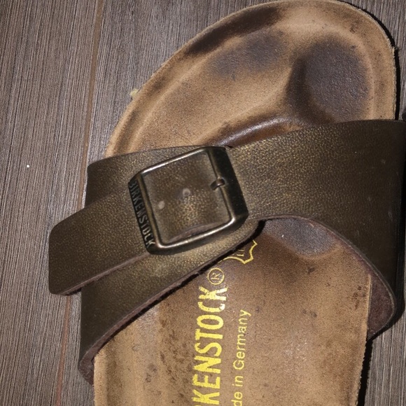 SOLD 💌 Birkenstock Madrid Leather Sandals Mocha - Picture 10 of 11